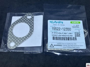 Прокладка выхлопного коллектора Kubota V1702 632-1-1846 фото