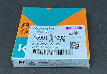 Кільця поршневі +0.50 Kubota ZB600 1329-1-1463 фото