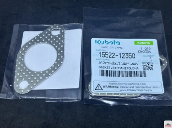 Прокладка выхлопного коллектора Kubota V2403DI 1366-1-1846 фото